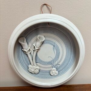 Hilborn Pottery Calla Lily Wall Art.